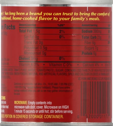 Image of Van Camp's Pork and Beans, Canned Beans, 8 oz
