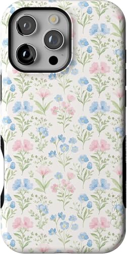 Casely iPhone 16 Pro Max Case | Pastel Garden | Sunday Best | Compatible with MagSafe | Bold Protective Design
