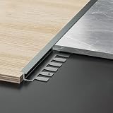 ❤ DIVERS CHOIX DE LARGEURS: Choisissez parmi 14 tailles différentes de profil carrelage : AU01- AU14. Vous avez ainsi la flexibilité nécessaire pour adapter le produit à vos besoins spécifiques, que ce soit pour des espaces intérieurs ou extérieurs.
