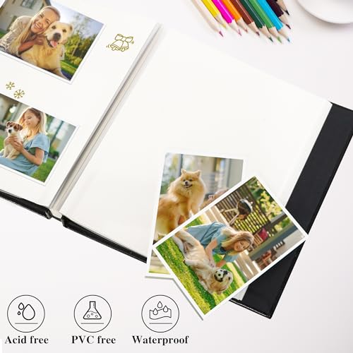 Vienrose Self Adhesive Photo Album, 10.6x11 Inch, 40 Pages, Dark Green by Vienrose - Image 4