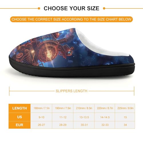 Beautiful Train Cute Cotton Slippers Anti-slip House Shoe Slipper Indoor Outdoor2