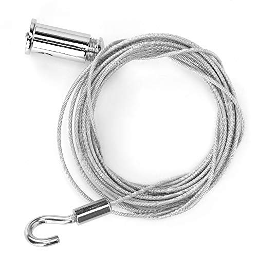 Cable de soporte ajustable para lámparas colgantes y candelabros de hierro y aleación de zinc 11.5 pies 1 unidad para sala y cocina miniatura 6
