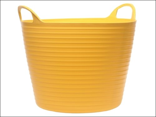 Price comparison product image Faithfull Heavy-Duty Polyethylene Flex Tub 60 Litres Yellow