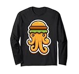 Silly Octoburger Octopus Burger Long Sleeve T-Shirt