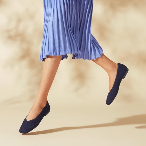Image of VIVAIA Women's Margot 2.0 Square-Toe Ballet Flats