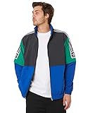 Langärmelig adidas Stdrd 20 Jacke - Carbon/Royal/Green/Größe: XL Farbe: Carbon/Royal/Green/