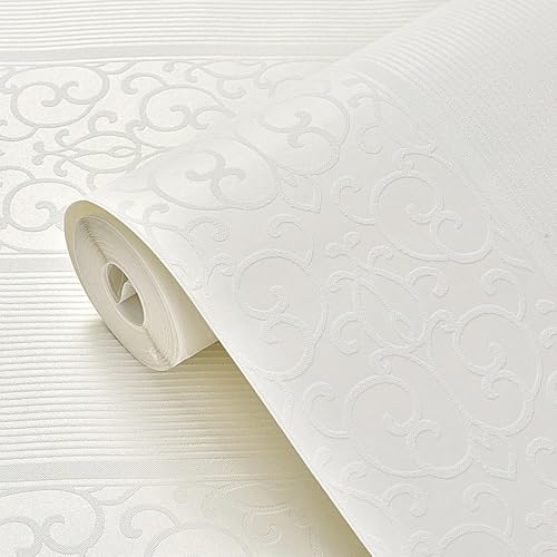 3D Embossed Self-Adhesive Peel-and-Stick Wallpaper, Suitable for Bedroom, Bathroom, Kitchen
