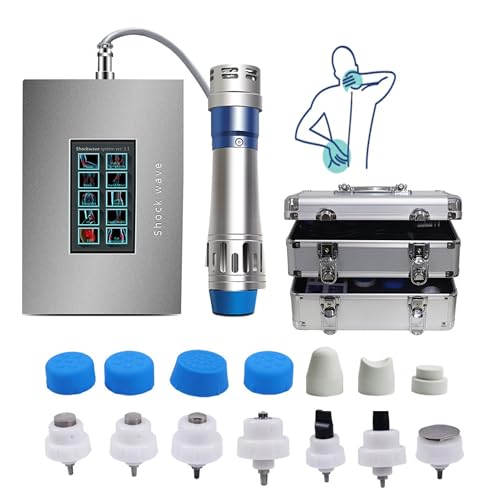 Extracorporeal Shockwave Therapy Machine for Muscle Pain Relief Electric Shockwave Machine,Focused Shock Wave Therapy Massager for Shoulder Neck Soreness Plantar Fasciitis Shockwave Therapy