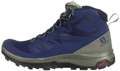 Bota Salomon Masculina - Outline Mid Gtx Salomon Outline Mid Gtx M Homens 40 Azul
