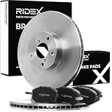 RIDEX Bremsenset Vorne 294,0mm Bremsscheiben und Bremsbeläge Kompatibel mit