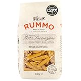 Rummo Italian Pasta, Ridged Penne Rigate No.66 - Great Taste Award Winner 2022, Ridged for a Perfect Bite, 500 g (Pack of 1)