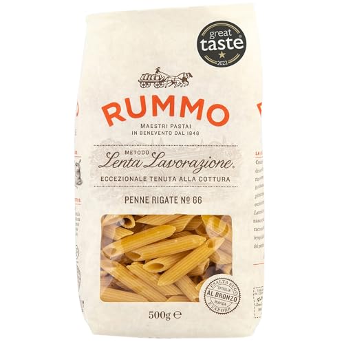 Rummo Ridged Penne Rigate No.66 Italian Pasta 500 g (1-Pack)