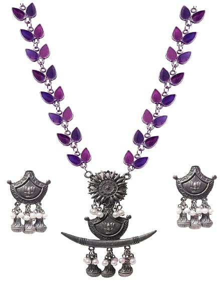 See full amazon price history chart for Dulcett India | Meenakari Long Necklace Set | Black Metal Ethnic Oxidised Silver Afghani Long Necklace Set | Bohemian Afghani Necklace Set With Earrings | Multicolour Long Necklace for Women & Girls Dulcett India | Meenakari Long Necklace Set | Black Metal Ethnic Oxidised Silver Afghani Long Necklace Set | Bohemian Afghani Necklace Set With Earrings | Multicolour Long Necklace for Women & Girls (B0B6C8H22F) Amazon Price History, Amazon Price Tracker