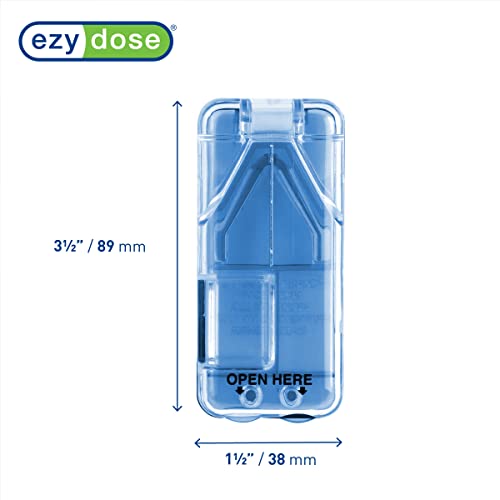 Image of Ezy Dose Pill Cutter & Splitter, Built-in Pill Dispenser, Color May Vary