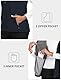 MoFiz Softshellweste Damen Weste Outdoor Fleece Laufweste Wasserdichte Trekking Wander Sports Ärmellose Jacke Blau M