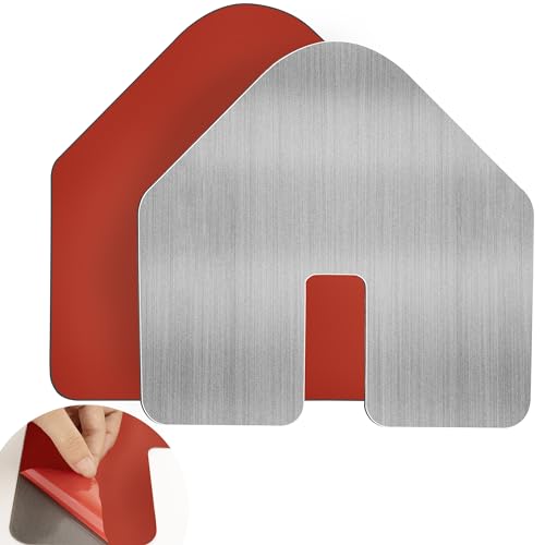 U0U Bow Guard for Boats,2 Pcs Boat Bow Protector with Adhesive,Stainless Steel Boat Keel Guard for Protecting Ships from Wear and Scratches (2 Pcs)