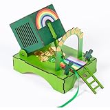 BVXVCB St. Patrick's Day Decorations Leprechaun Trap Kit -St Patrick's Day DIY Toys -Leprechaun Trap Decorations(Green)