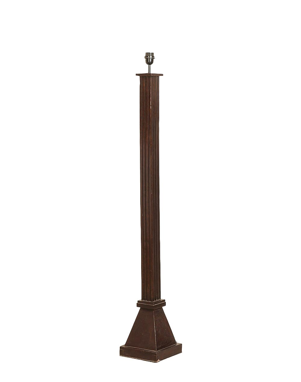 Fabindia Wood Floor Lamp Without Shade-picture-31