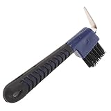 iplusmile Hufkratzer Mit Bürste Pferdepflege Werkzeug Langlebiger Hufauskratzer Mit Griff Pferdehuf Reinigung Für Tägliche Pferdepflege