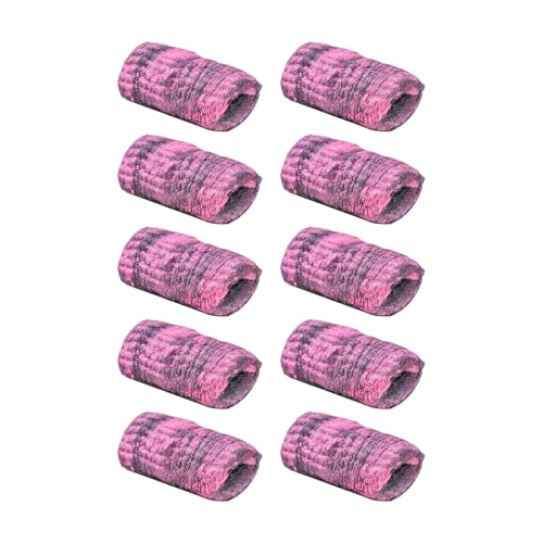 10pcs Steel Wool Soap Pads - Metal Scouring Cleaning Pads for Dish | Kitchen Steel Wool Pad | Non Scratch Home Cleaning Scrubber to Remove Oil Stains for Tiles, Glass, Tableware, Pots | Utensils