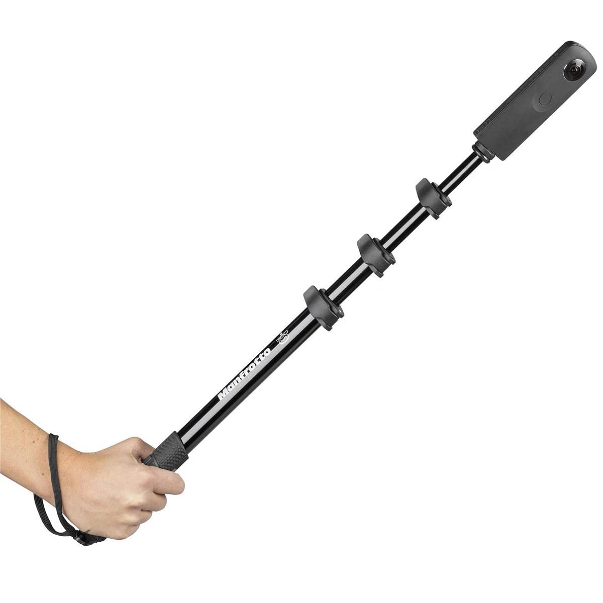 Manfrotto VR, bastone per selfie VR di realtà virtuale, alluminio (MPOLEVR)