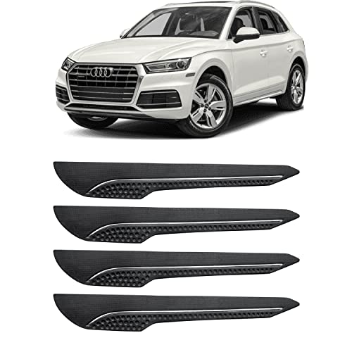 Image of AOSIS-Car Bumper Protector /Bumper Guard for Audi SQ5 with Single Chrome Stripe (4-Pcs)
