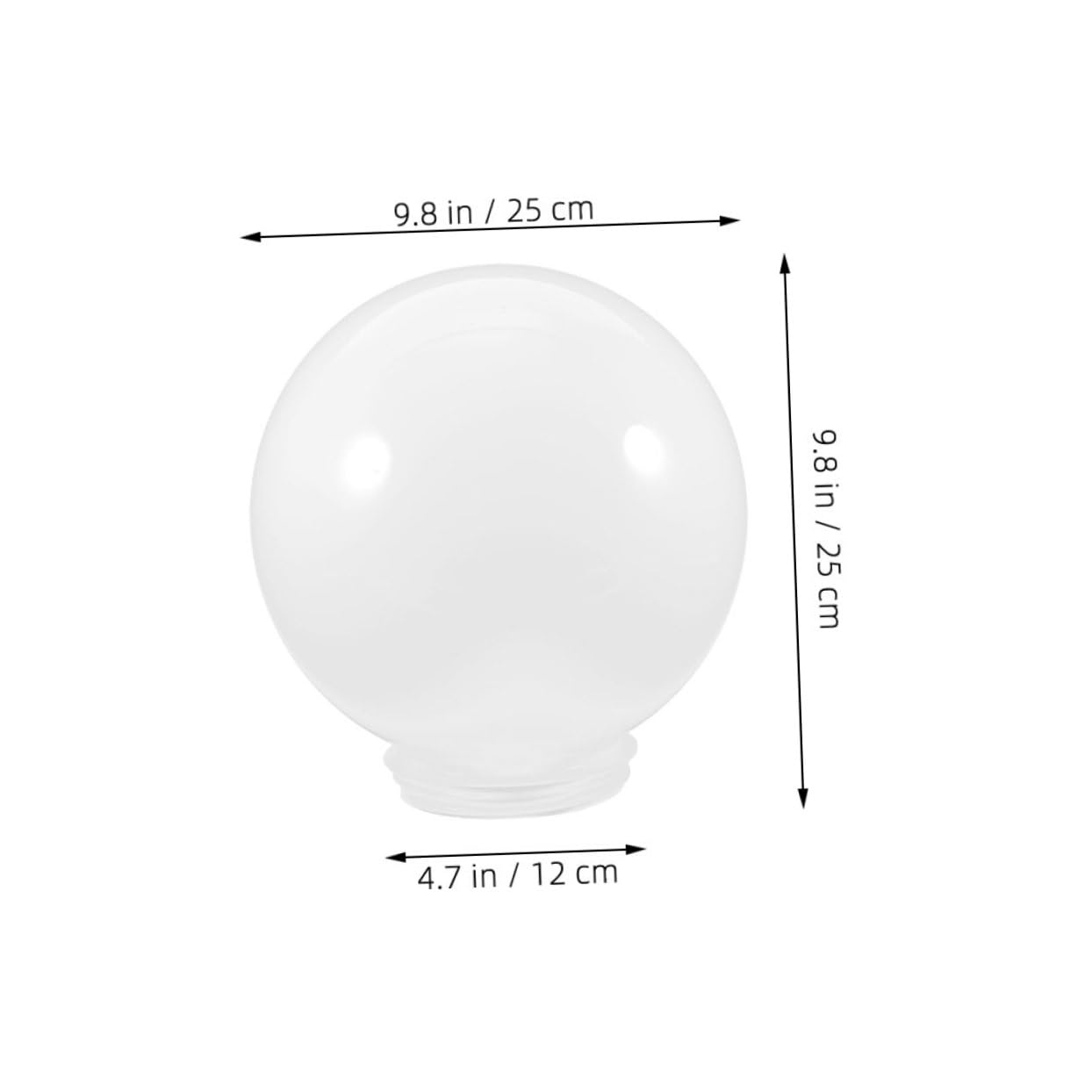 Levemolo Lamp Shades Modern Lamp Shades Acrylic Lampshade Spherical Lampshade Easy Install