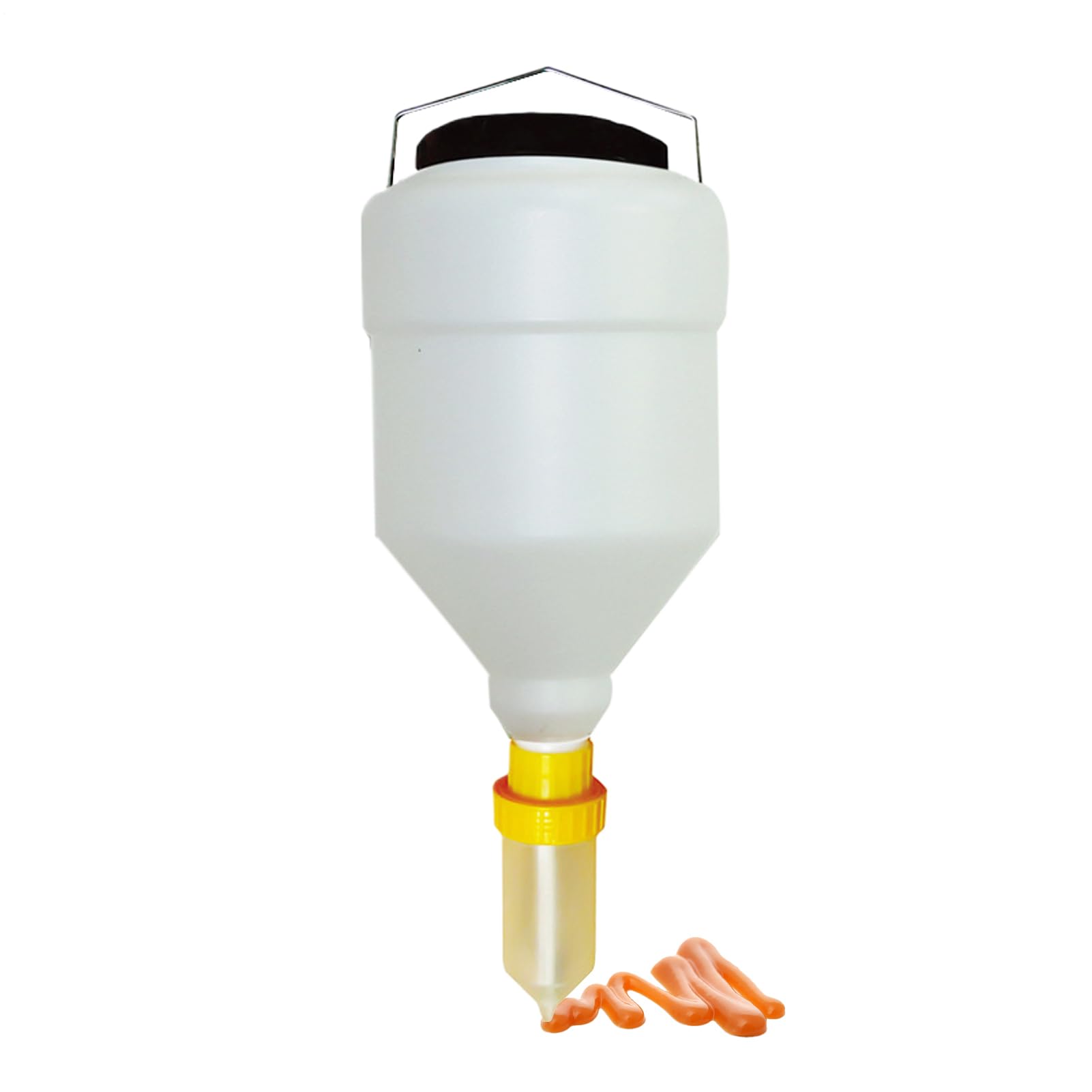 Dispenser Ketchup Ricaricabile e antigoccia, adatta a maionese, sciroppo e | Bottiglia capovolta per salse per ketchup maionese sciroppo condimenti insalate hamburger pollo fritto patatine ri