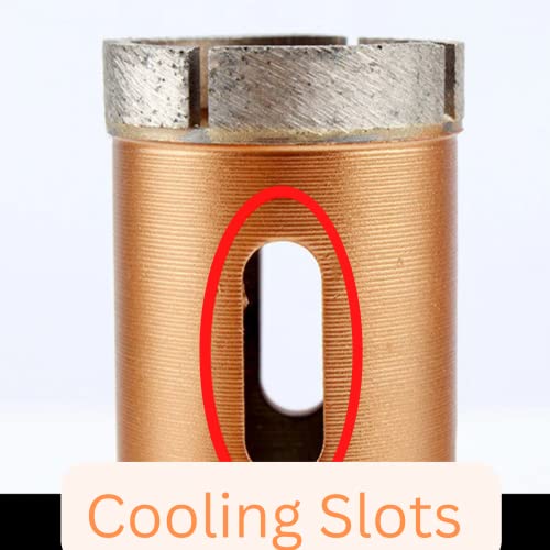 1 3/8 Diamond Concrete Hole Saw Masonry Core Drill Bit Heavy Duty For Brick, Cinder Block, Pavement, Foundation Walls, Concrete Standard Drill Shank 1-3/8 Inch #TOP6