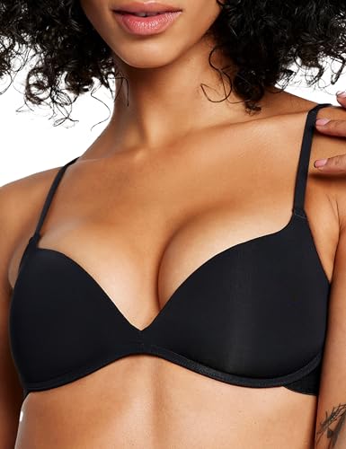 Image of Pepper Bra for Sizes AA-B Cups | Wirefree Zero-G Padded Lift Up Bra, Fitted Push Up Bralette for Women