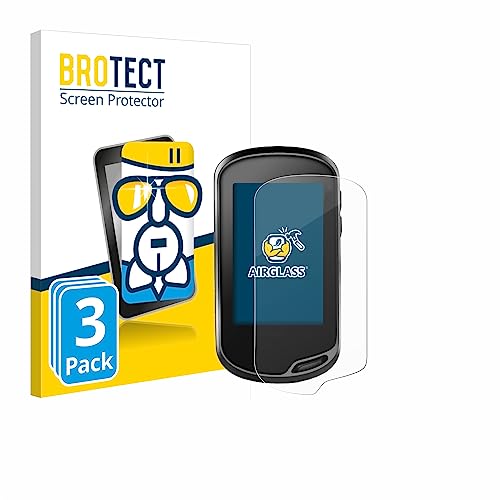 BROTECT Protector Pantalla Cristal para Garmin Oregon 700 Protector Vidrio (3 Unidades)   [Dureza 9H, Anti Arañazos]