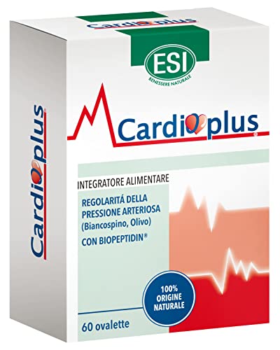 CARDIOPLUS - Complemento Alimenticio con Olivo, Espino Blanco y Caseína Hidrolizada - 60 Tabletas -...
