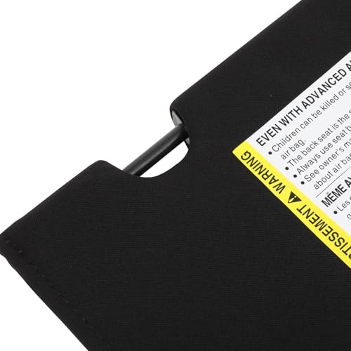 SCITOO Car Sun Visor Assbembly Fit for 2006-2013 for Chevy for Corvette Black with Sunroof(Left Driver Side) by SCITOO - Image 6