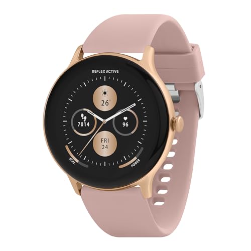 Reloj inteligente fitness Reflex Active Serie 22 para lucir y entrenar con estilo en color rosa