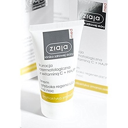 Ziaja Med – vitamina C – Regenerating Night Cream – maturo e Wrinkle prone skin – 50 ml