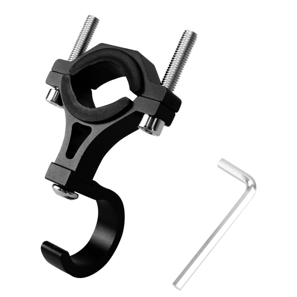 Amazon | 自転車用荷物掛け フック ハンドル取り付け 角度調節 安定