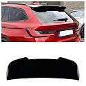 Auto Heckspoiler Lippe Flügel Bodykit für BMW 3er G21 2019-2024 Glänzend Schwarz Kohlefaseroptik