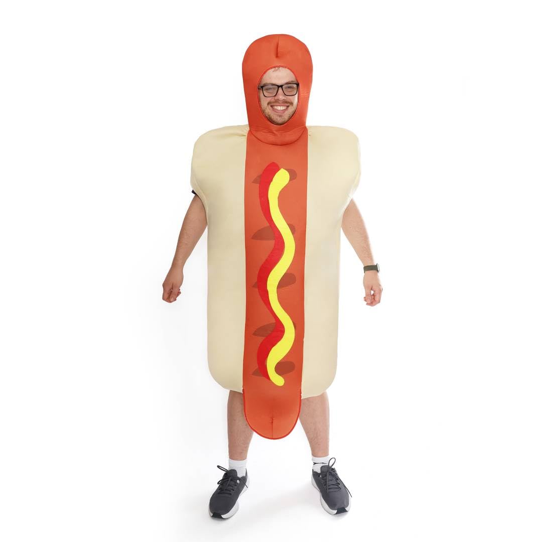 Zestaw kostiumów do pizzy i hot dogów, zabawny jeleń, duet i pary, fantazyjne stroje dla dorosłych, zabawny kostium na imprezę, festiwale i strój na Halloween