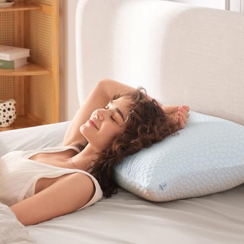Almohada Espuma Viscoelástica Ajustable Queen Blanco miniatura 4