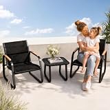 Zstar Gartenmöbel Set 3er, Balkonmöbel Set Für 2 Personen