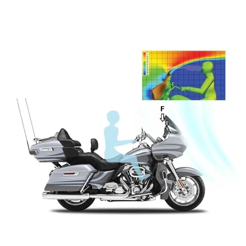 Pare-brise 13" pour Road Glide 3 FLTRT et CVO déflecteur moto - 7