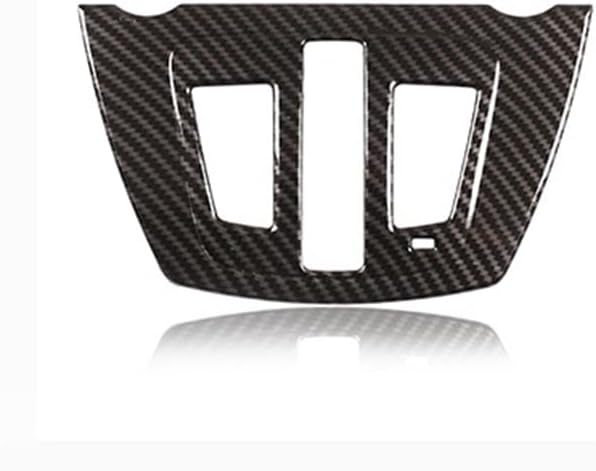 New Protective Roof Top Window Button Cover Compatible with BMW 5 Series F10 2011-2017 520i 523i 528i 530i 535i 550i (Carbon Look)