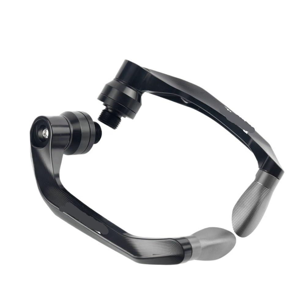 Motorcycle Brake Levers Protector en alliage gris robuste