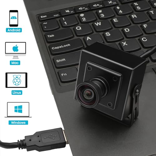 Image of SVPRO 1080P 120fps High Speed Camera M12 Wide Angle 12MP USB Lightburn Camera 4K 30fps 3D Printer Camera IMX577 USB External Computer Camera for PC Laptop,Raspberry Pi
