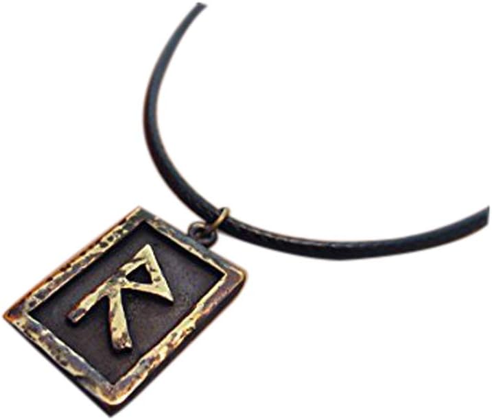 All 24 Viking Futhark Rune Pendants with Adjustable String Fehu Othala Dagaz Anzus Kenaz Ehwaz Berkano Isa Hagalaz Mannaz Wunjo Gebo Perthro Laguz Ingwaz Tiwaz Eihwaz Sowilo Charm