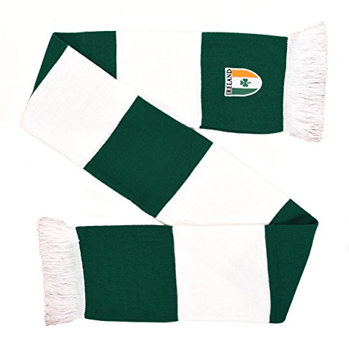 PUMA Ireland Embroidered Fashion Knit Bar Scarf