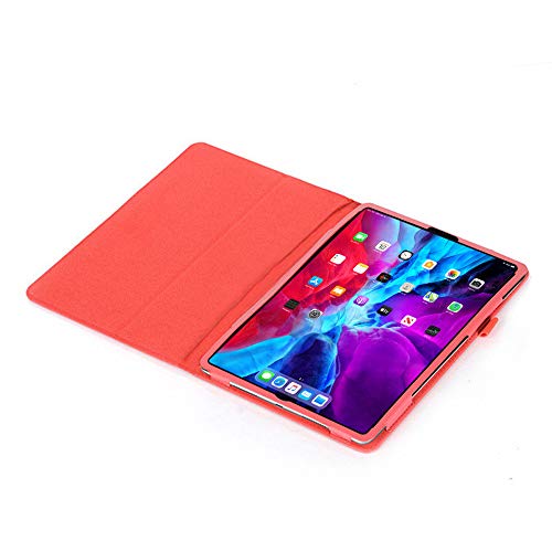 Lobwerk Etui do Apple iPad Pro 12.9 2020 Cover etui z funkcj? stojaka i funkcj? automatycznego usypiania/budzenia czerwone