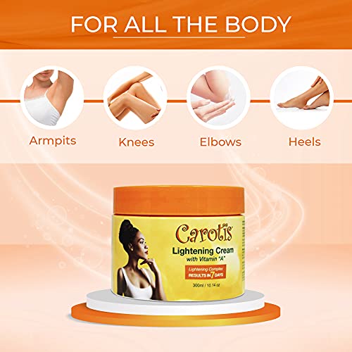 Carotïs Carotis, Skin Brightening Cream – 300Ml / 10.14Fl Oz – 7 Day Night Cream For Uneven Skin Tone, With Vitamin A #TOP4