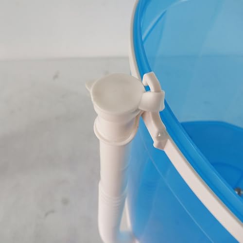 Machine à laver à manivelle et essorage extérieur pour camping