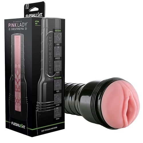 Masturbateur Fleshlight Pink Lady Destroya : sensation intense et hygiène